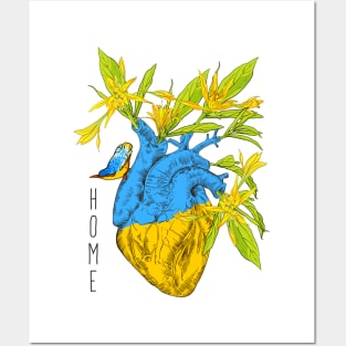 Ukraine is my home Posters and Art